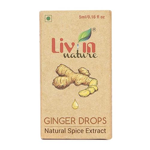 LIVIN GINGER DROPS TEA 5ml